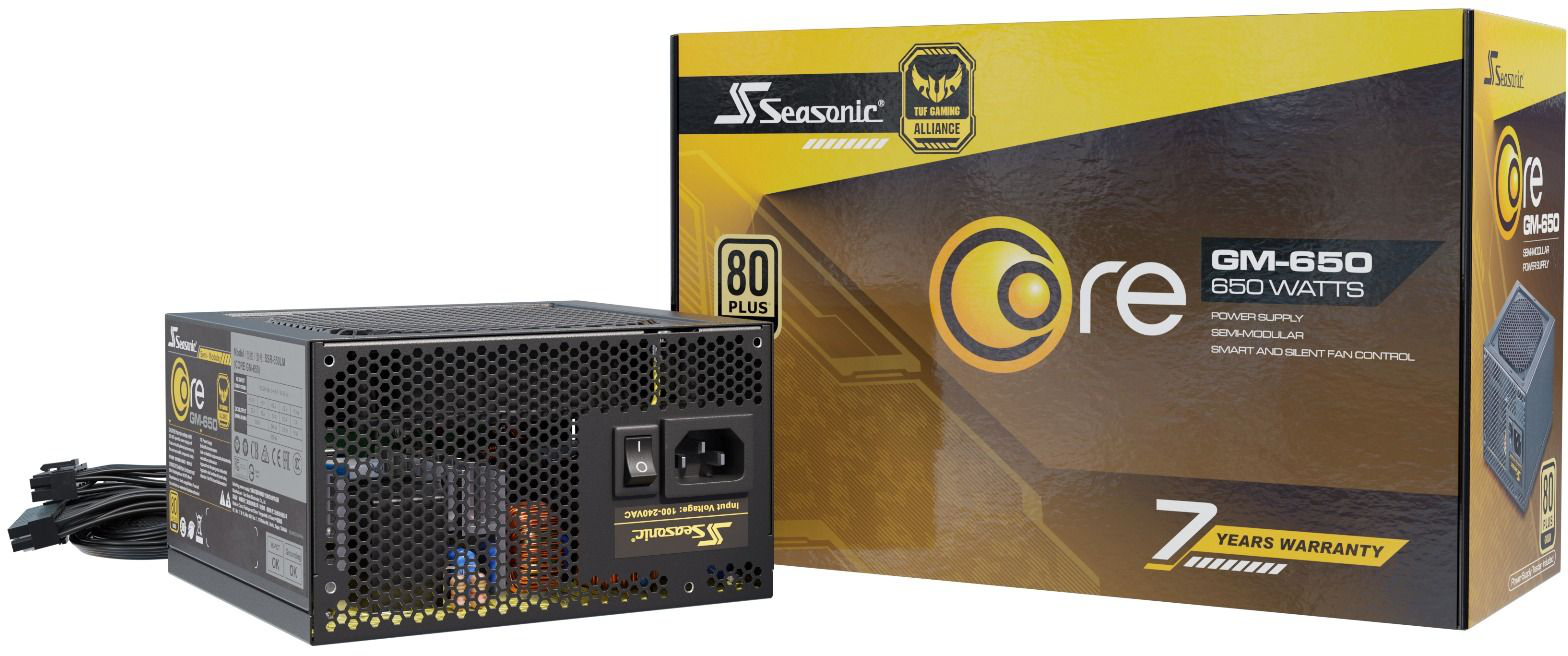 Seasonic Core TUF Gaming Alliance (CORE-GM-650) (650 W)