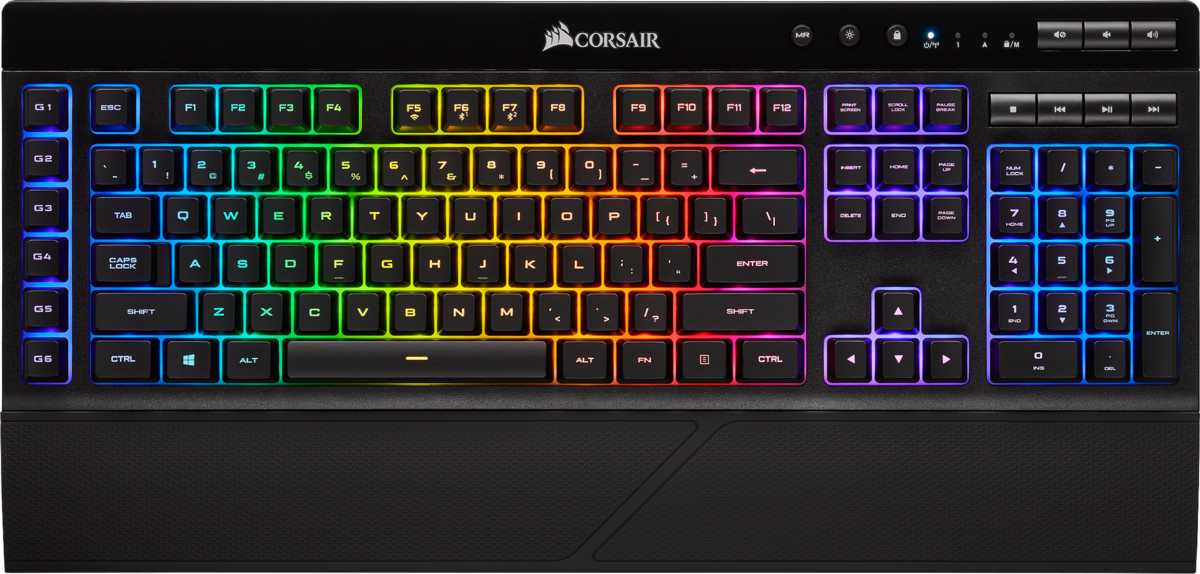 Corsair K57 RGB WIRELESS Gaming Keyboard (CH-925C015-SP) | SoloTodo.cl