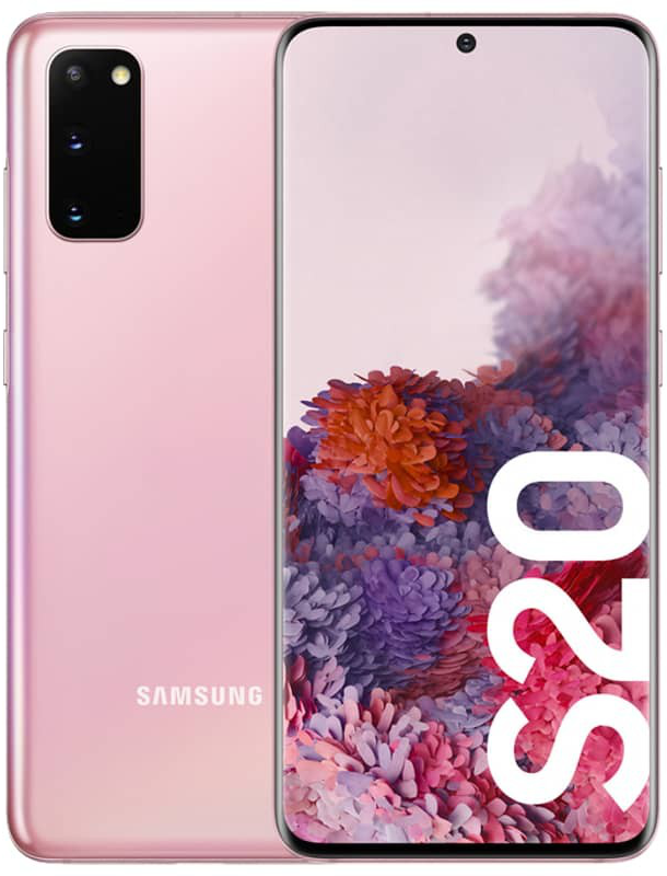 Samsung Galaxy S20 (G980 / 128 GB / 8 GB / Cloud Pink) | SoloTodo.cl