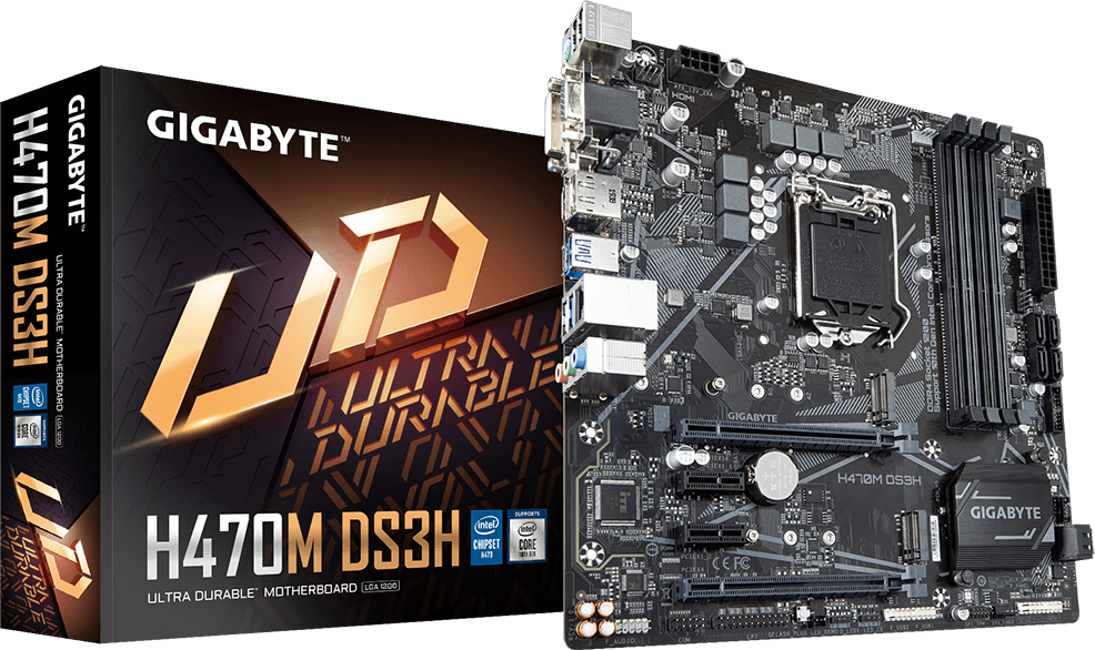 GIGABYTE H470M DS3H＆Intel Core i5-11400F GIGABYTE H470M DS3H＆Intel Core i5-11400F GIGABYTE H470M
