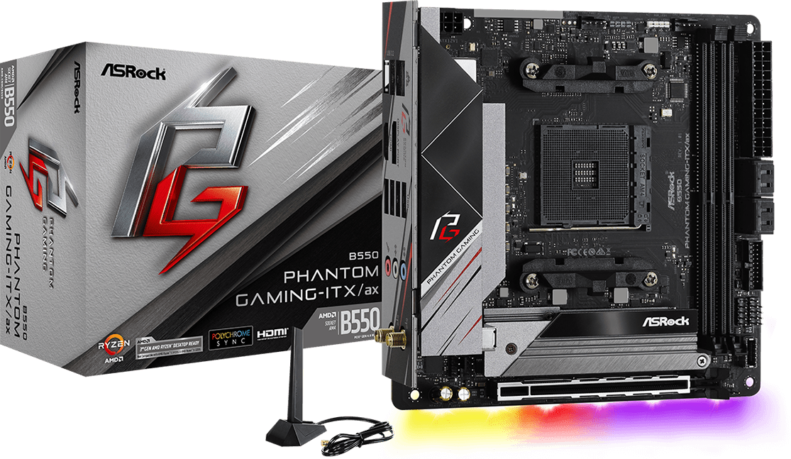 ASRock B550 Phantom Gaming-ITX/Ax | SoloTodo.cl