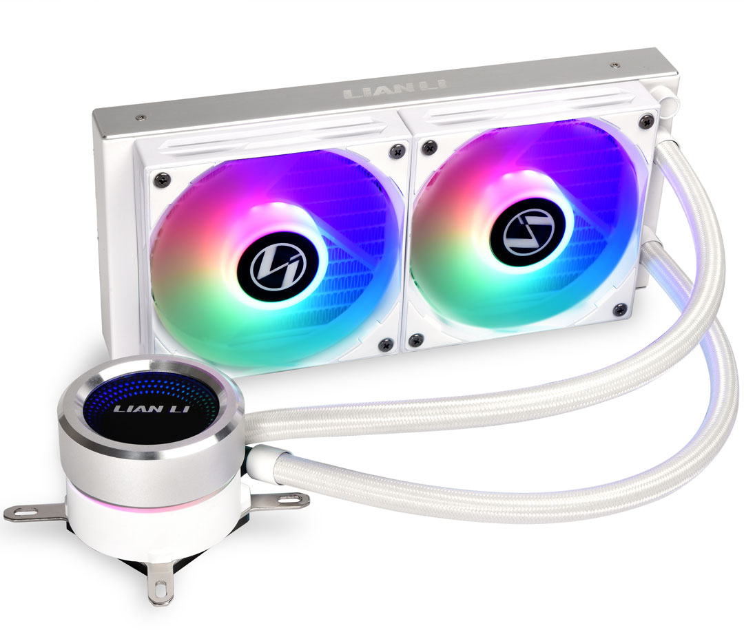 Lian Li Galahad 240 White (GA240W) | SoloTodo.cl