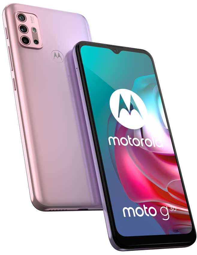 Motorola Moto G30 (128 GB / 4 GB / Pastel Sky) | SoloTodo.cl