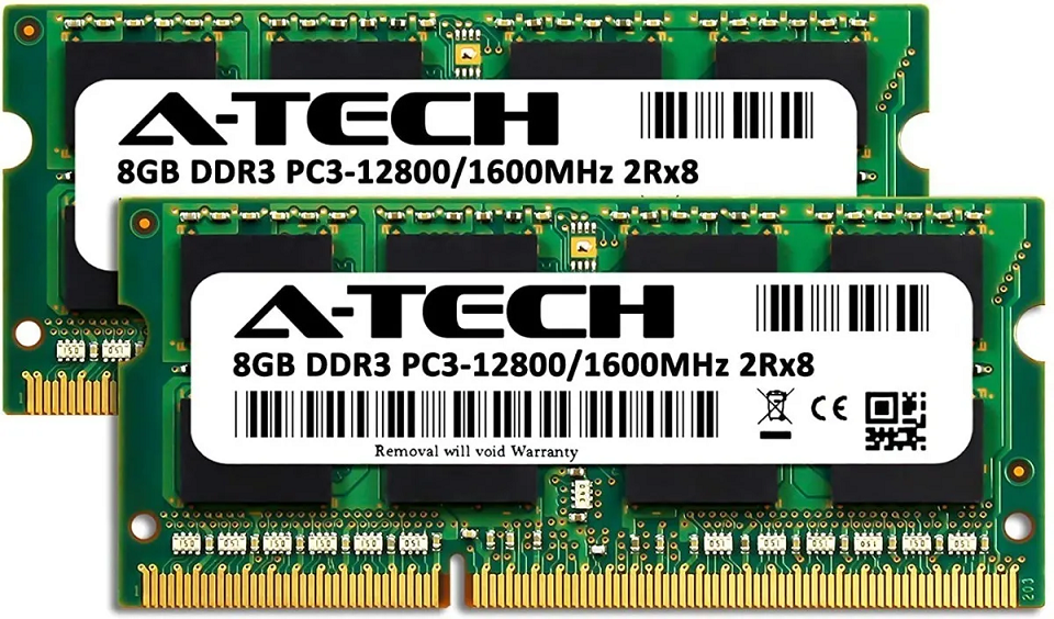 A-Tech KIT-16GB-DDR3-1600MHz-SODIMM-ATECH (2 x 8GB | SO-DIMM DDR3