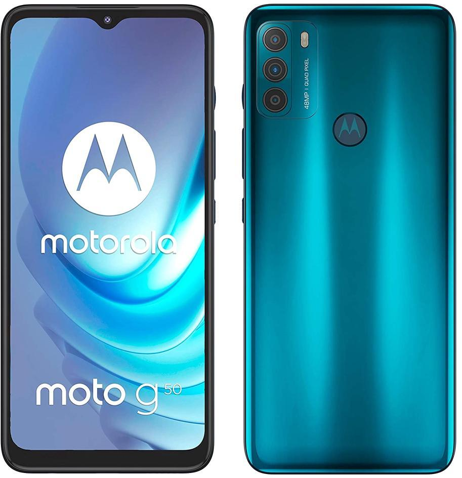 Motorola Moto G50 5G (128 GB / 4 GB / Aqua Green) | SoloTodo.cl