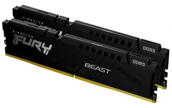 KingstonDDR5 UDIMM 8GB 5200 2枚 Kingston Fury Beast KF548C38BBK2-32 (2 x 16GB | DIMM DDR5-4800