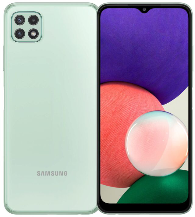 Samsung Galaxy A22 5G (A226 / 128 GB / 4 GB / Mint) | SoloTodo.cl