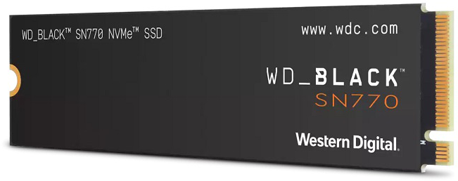 WD_BLACK SN770M 500GB 内蔵型SSD Western Digital Black SN770 500 GB (WDS500G3X0E) | SoloTodo.cl