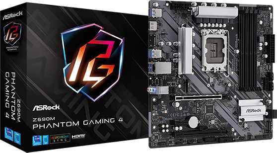 ASRock Z690M Phantom Gaming 4 | SoloTodo.cl