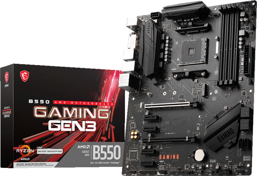 CPU Ryzen5 3500 +msi B550 +DDR4 16GB MSI B550 GAMING GEN3 | SoloTodo.cl