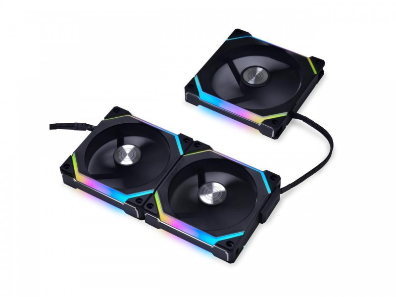 Lian Li UNI Fan SL120-V2 Pack 3 - Black | SoloTodo.cl