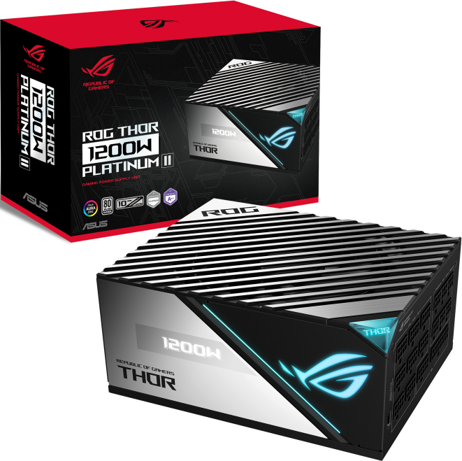 ASUS ROG-THOR-1200P2-GAMING (1200 W) | SoloTodo.cl