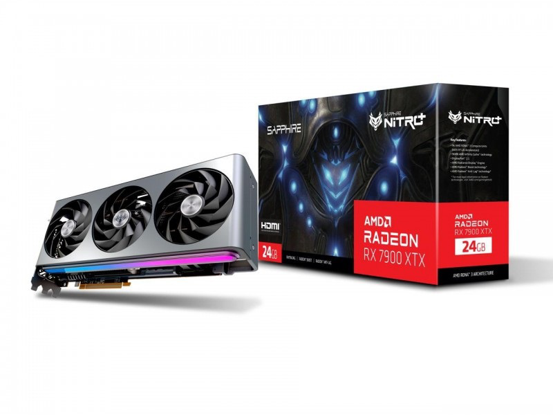 Sapphire Radeon RX 7900 XTX 24GB　nitro Sapphire NITRO+ AMD Radeon RX 7900 XTX Vapor-X 24GB [RX 7900 XTX