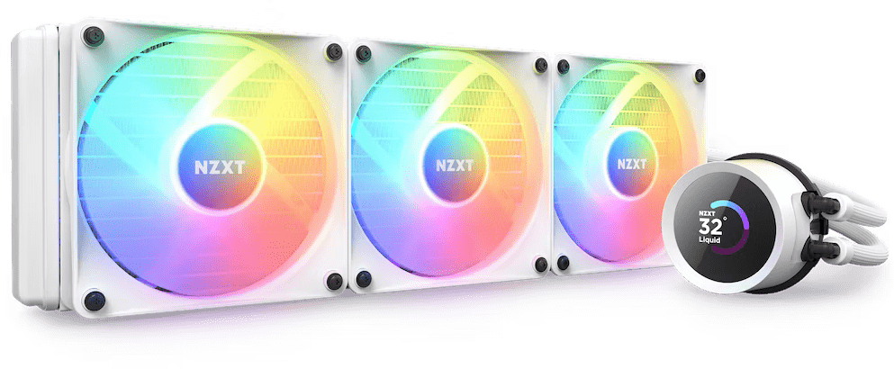 NZXT KRaken Elite 360 v2 ＆ F360 RGB CORE NZXT Kraken Elite 360 RGB - AIO CPU Liquid Cooler - 360mm Radiator