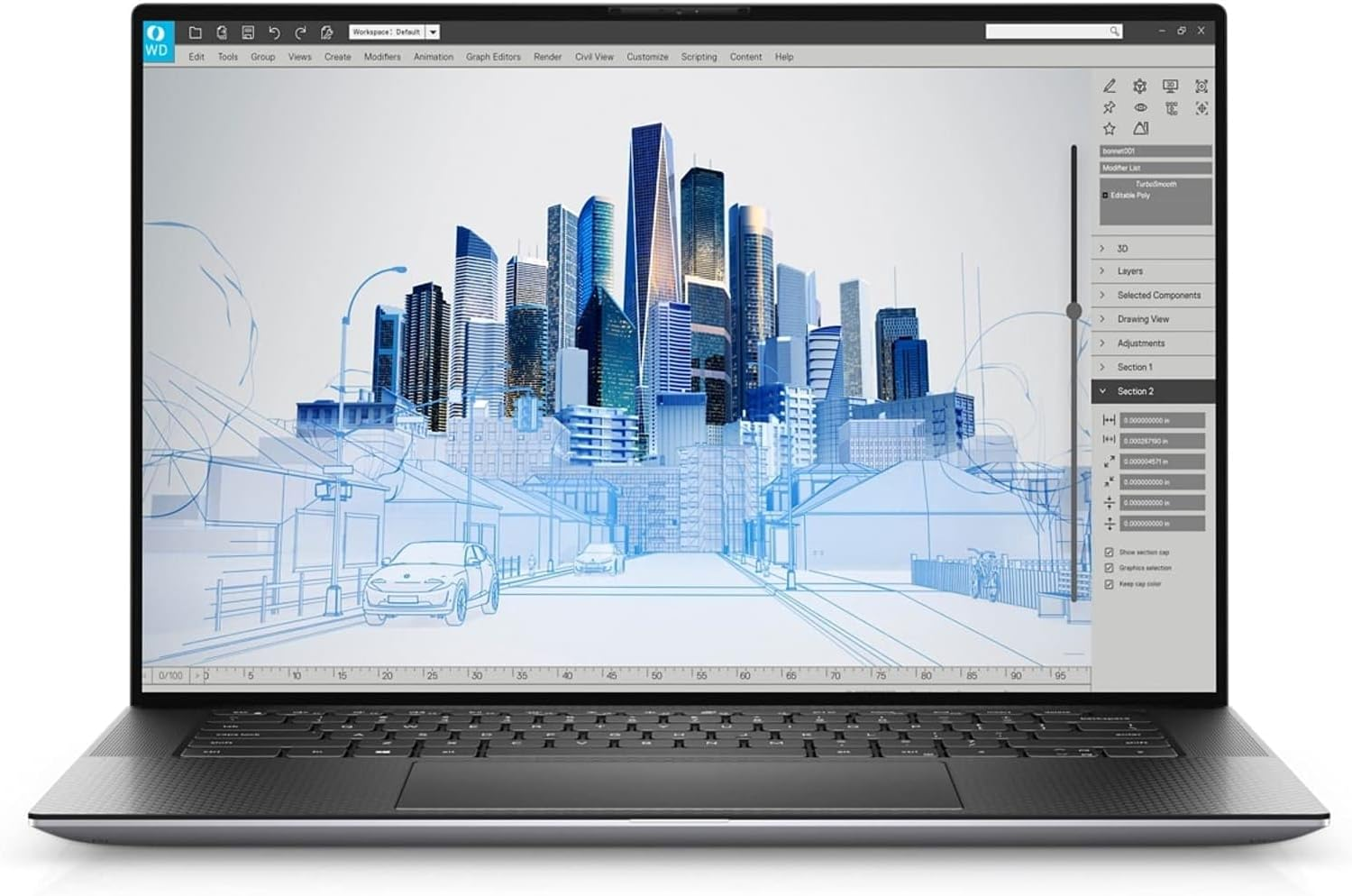 Windowsノート本体 Dell Precision 5560 i9 64GB 2TB A2000 Dell Precision 5560 (i9-11950H / RTX A2000 / 64 GB / 2 TB SSD
