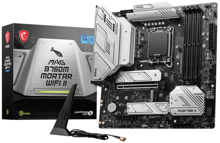 新品★MSI MAG B760M MORTAR WIFI II LGA 1700 MSI MAG B760M MORTAR WIFI II | SoloTodo.cl