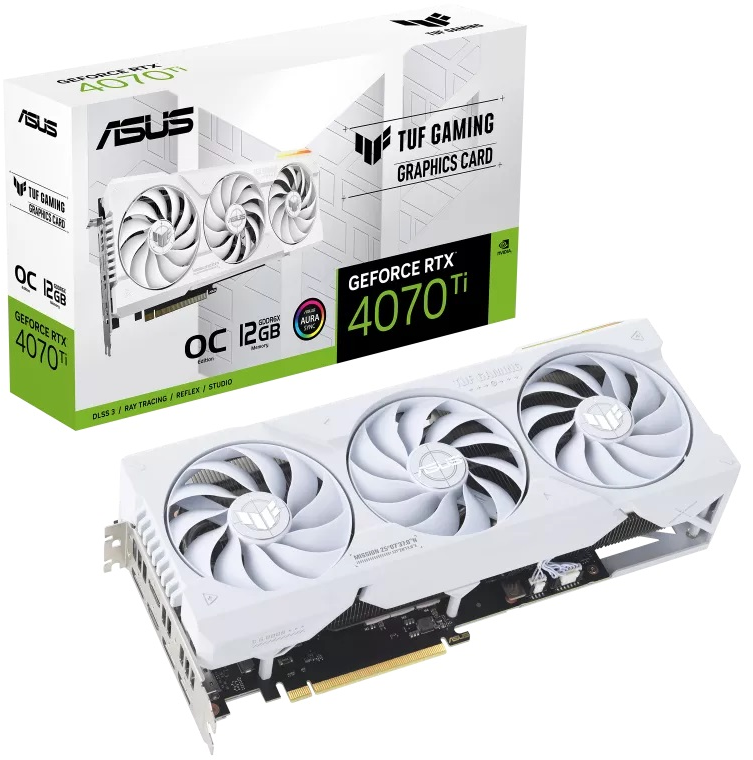 ASUS TUF-RTX4070TI-O12G-WHITE-GAMING | SoloTodo.cl