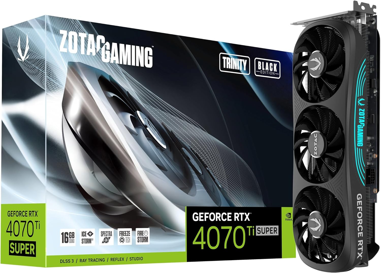 Zotac Gaming GeForce RTX 4070 Ti Super Trinity Black Edition [ZT