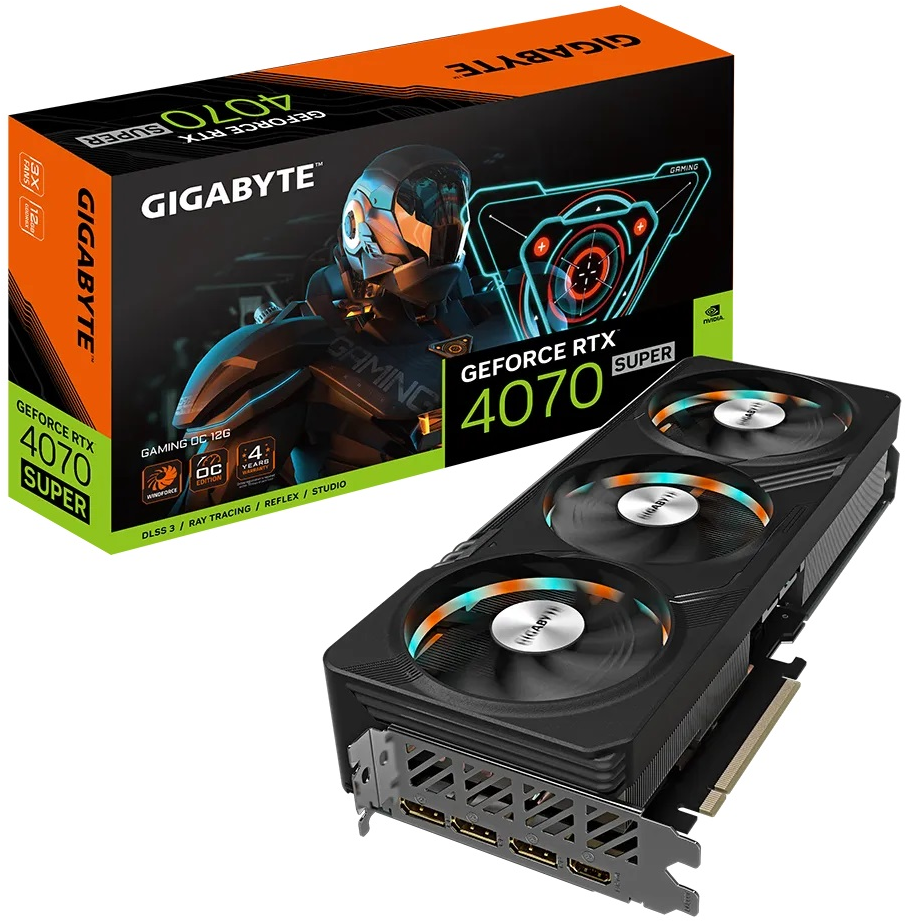 【新品同様】GIGABYTE GeForce RTX 4070 Super Gigabyte GeForce RTX 4070 SUPER GAMING OC 12G [GV-N407SGAMING OC