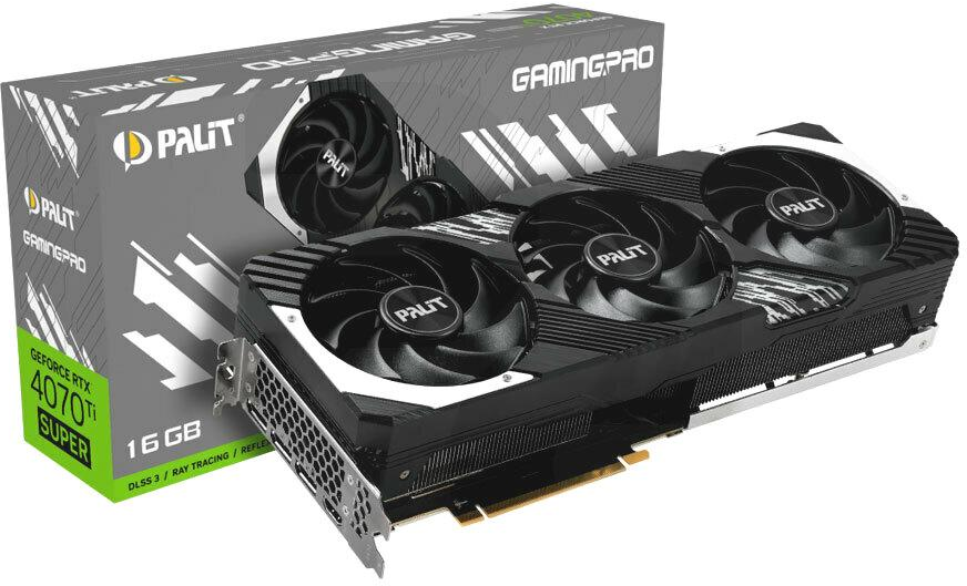 Palit GeForce RTX 4070 Ti SUPER GamingPro [NED47TS019T2-1043A