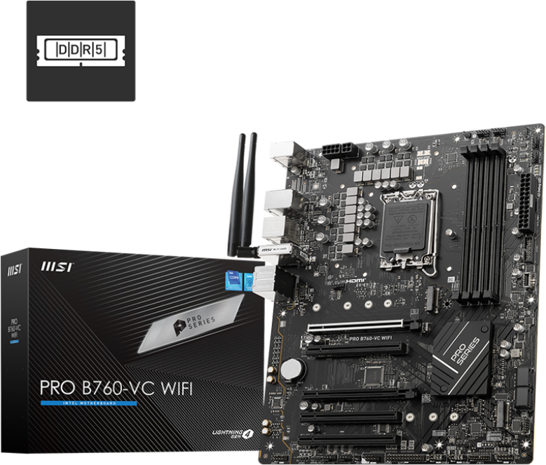 MSI PRO B760-VC WIFI | SoloTodo.cl
