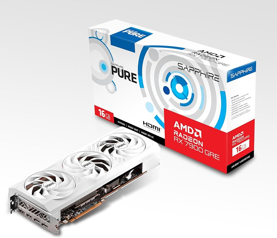 Sapphire　PURE　RADEON RX 7900GRE Sapphire PURE AMD Radeon RX 7900 GRE 16GB [11325-03-20G] | SoloTodo.cl