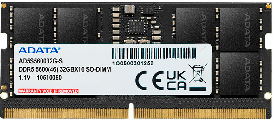 A-DATA AD5S560016G-S (1 x 16 GB | SO-DIMM DDR5-5600 ECC) | SoloTodo.cl