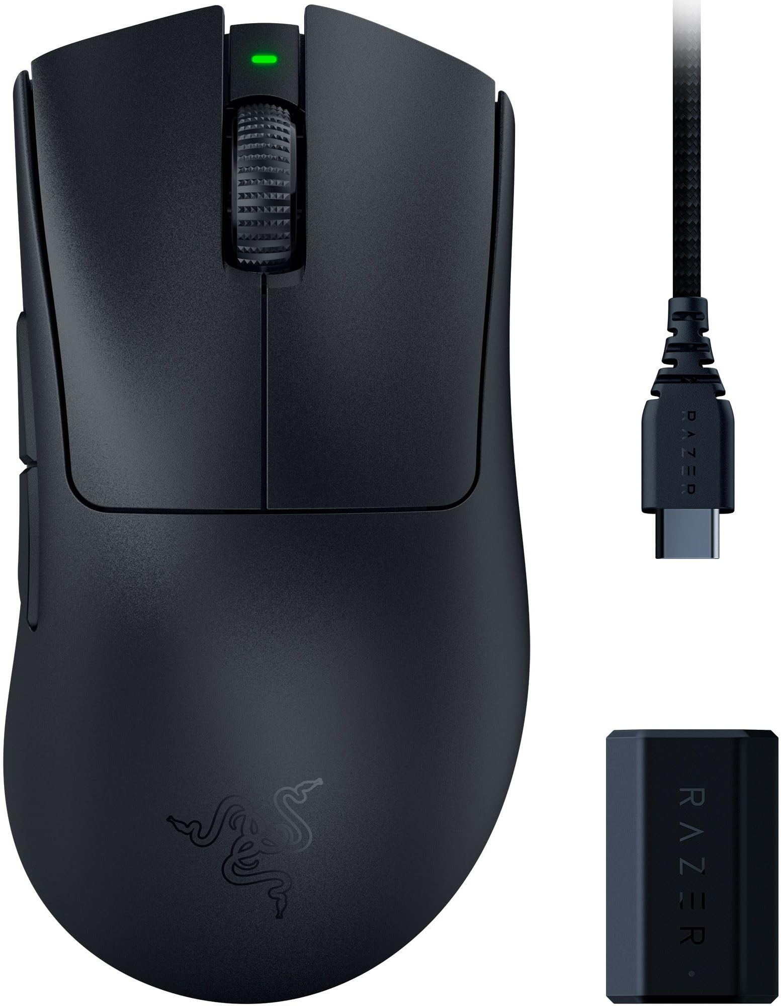Razer Deathadder V3 Pro + HyperPolling Wireless Dongle Bundle