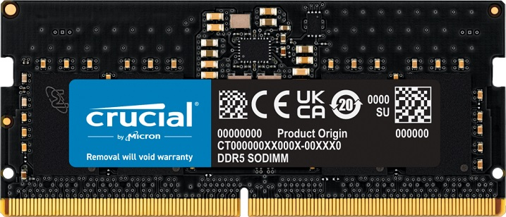 Crucial Ballistix CT8G56C46S5 (1 x 8 GB | SO-DIMM DDR5-5600