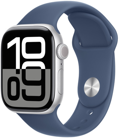 Apple Watch Series 10 42mm (GPS Cellular Silver Aluminum Case