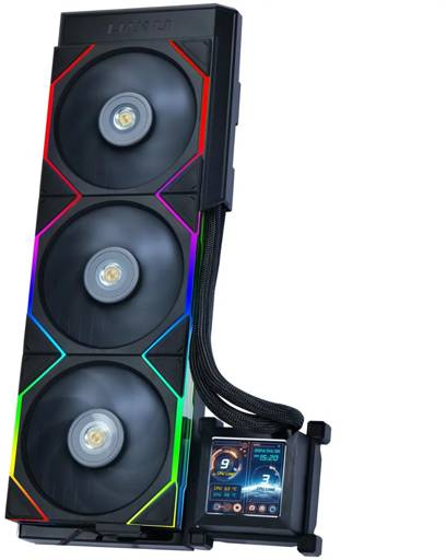 【新品未使用】LIAN LI HydroShift LCD 360TL 簡易水冷 Lian Li HydroShift LCD 360TL - Black (GHSLCD36TB) | SoloTodo.cl