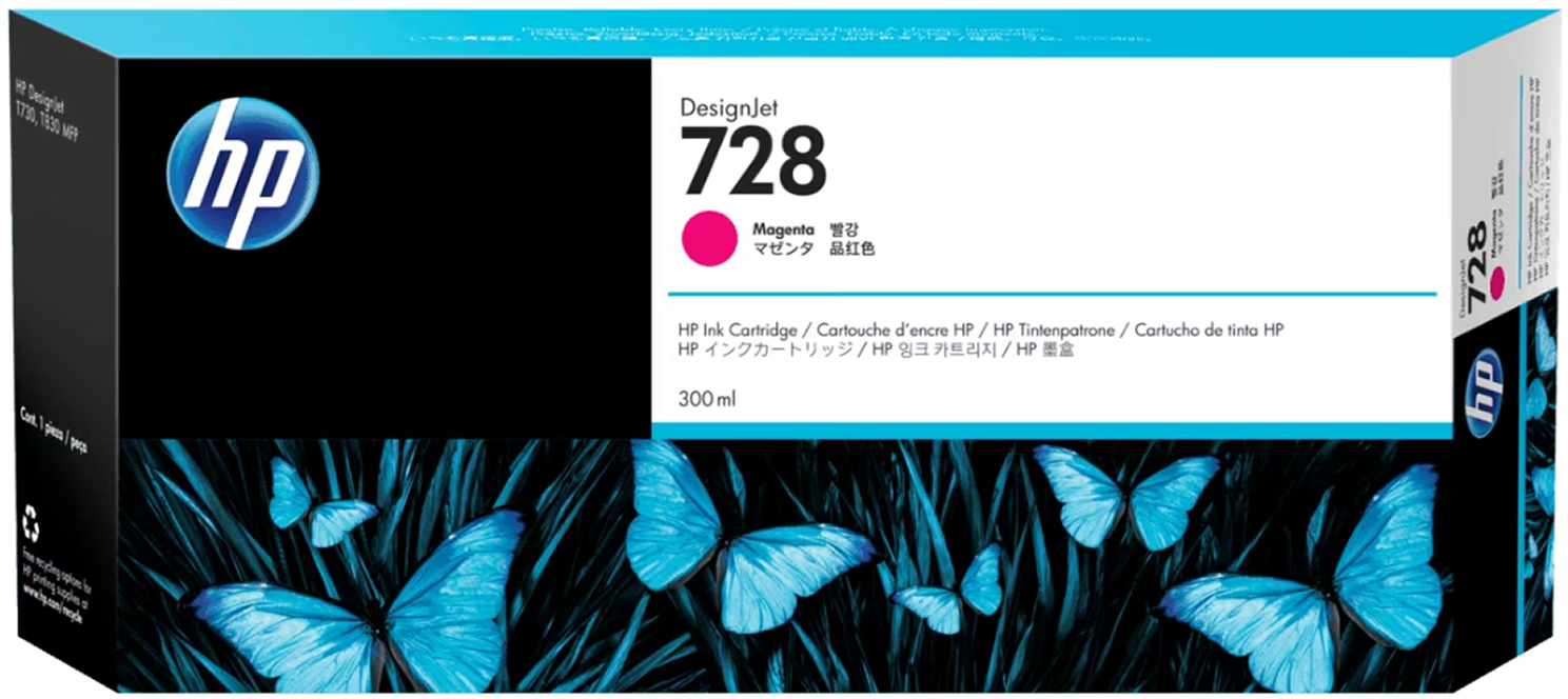 HP 728 300-ml (Magenta) [F9K16A] | SoloTodo.cl