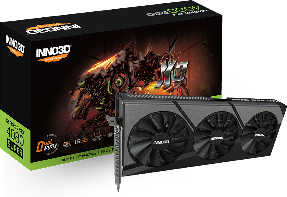 Inno3D GeForce RTX 4080 SUPER X3 [N408S3-166X-18703552] | SoloTodo.cl