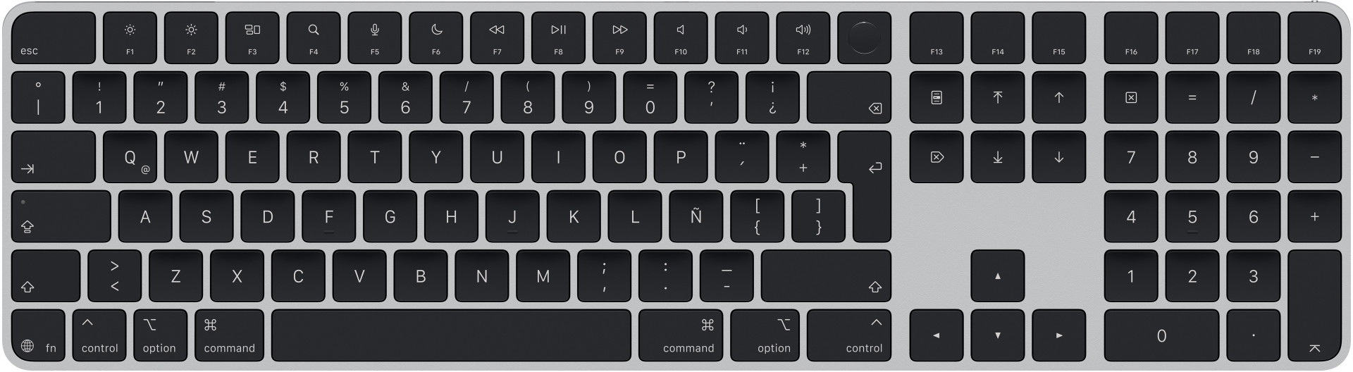 Apple Magic Keyboard With Numeric Keypad and Touch ID - Español