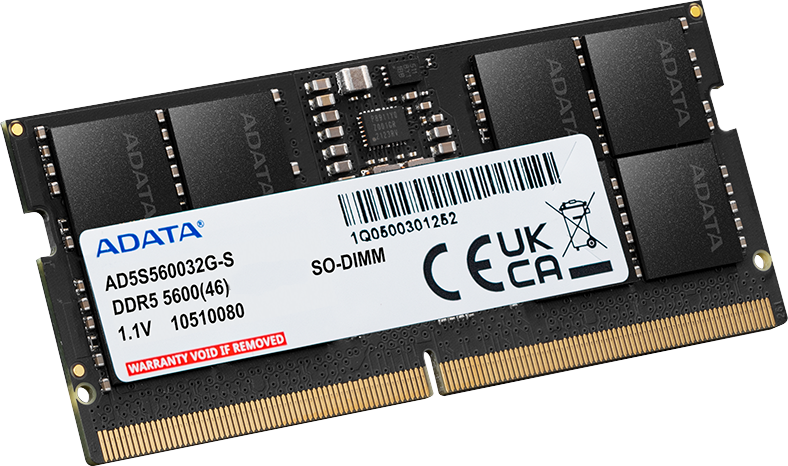 A-DATA AD5S56008G-S (1 x 8 GB | SO-DIMM DDR5-5600) | SoloTodo.cl