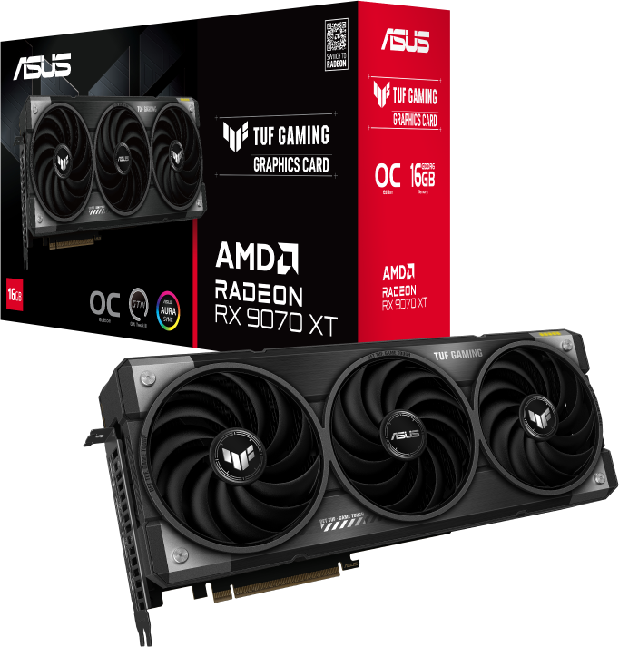 ASUS AMD Radeon RX 9070 XT 16GB OC　新品未開封 ASUS TUF Gaming Radeon RX 9070 XT 16GB GDDR6 OC Edition [TUF