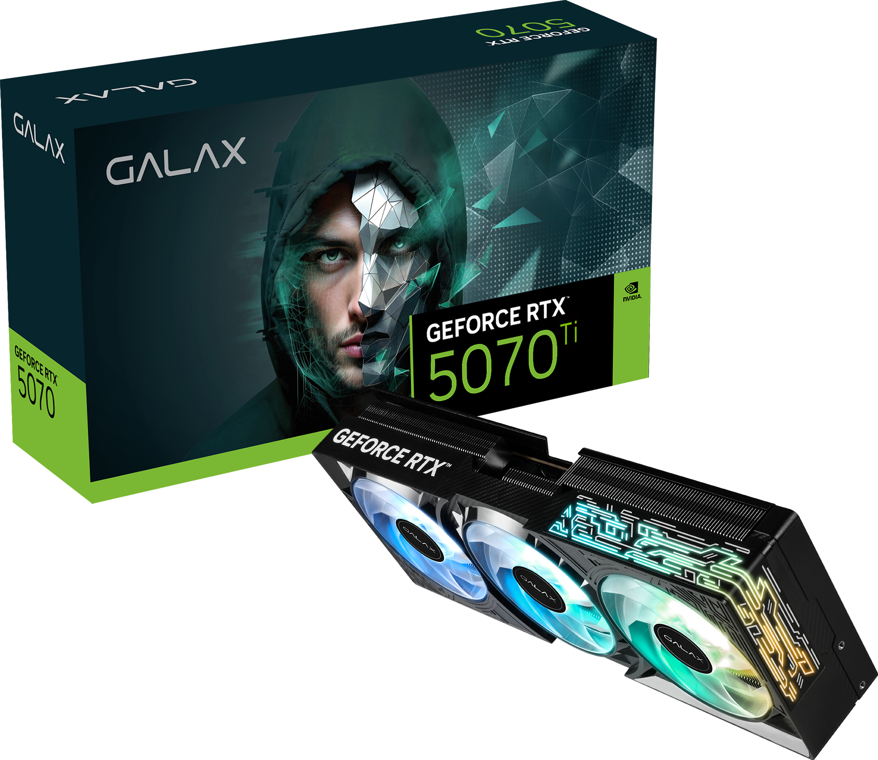 Galax GeForce RTX 5070 Ti 1-Click OC [57IZN6MDBBOC] | SoloTodo.cl
