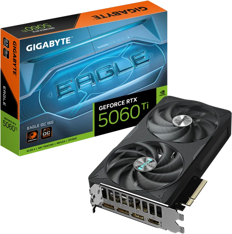 Gigabyte GeForce RTX 5060 Ti EAGLE OC 16G [GV-N506TEAGLE OC-16GD