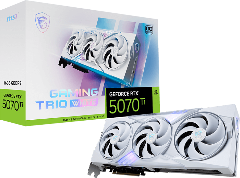E*i様 MSI GeForce RTX 5070 Ti Gaming Trio MSI GeForce RTX™ 5070 Ti 16G GAMING TRIO OC