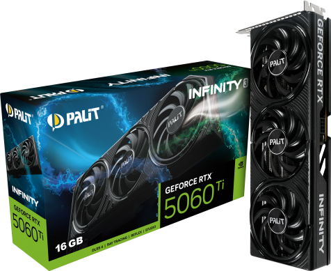 Palit GeForce RTX 5060 Ti Infinity 3 16GB [NE7506T019T1-GB2061S