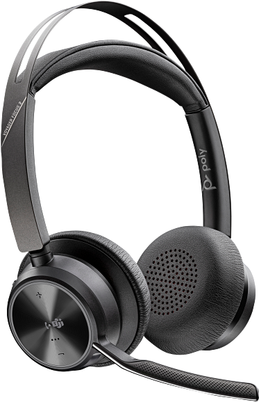 AURICULARES POLY VOYAGER FOCUS 2 CON CER