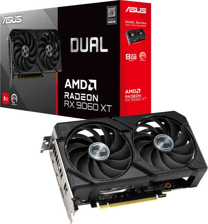 ASUS Dual Radeon RX 9060 XT 8G GDDR6 [DUAL-RX9060XT-8G] | SoloTodo.cl