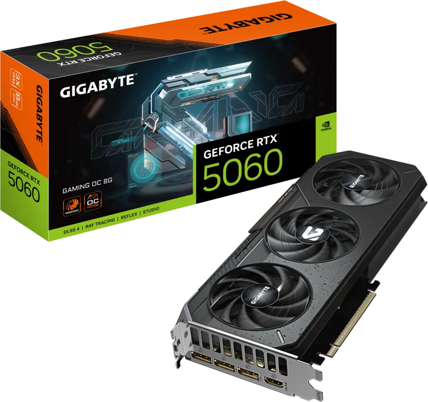 Gigabyte GeForce RTX 5060 GAMING OC 8G [GV-N5060GAMING OC-8GD