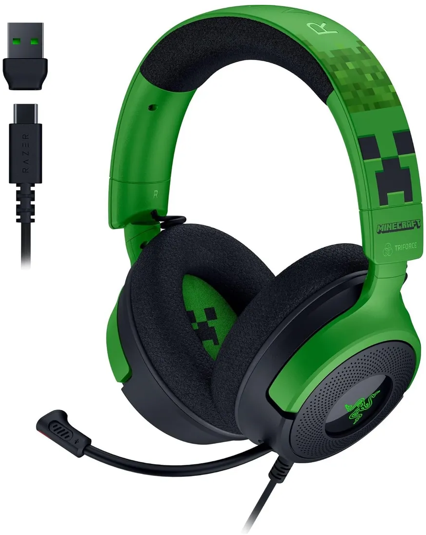 Razer Kraken V4 X - Minecraft Edition (RZ04-05180200-R3M1