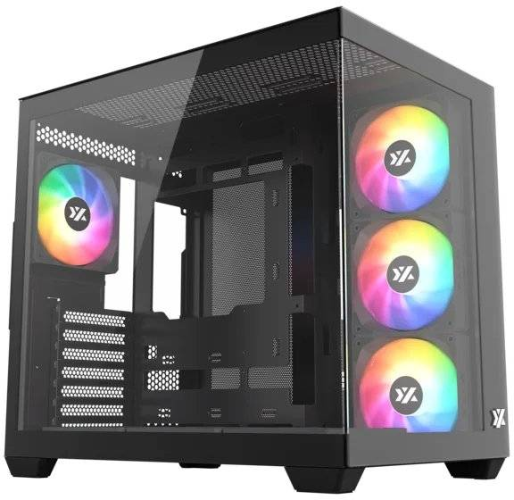 XYZ Tesseract X - Black (X-CS-TESSERACTX-B) | SoloTodo.cl