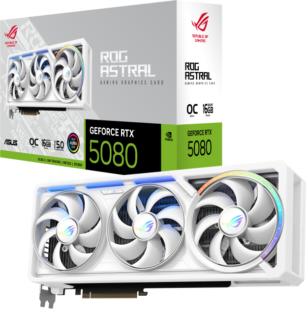 ASUS ROG-ASTRAL-RTX5080-O16G-WHITE | SoloTodo.cl