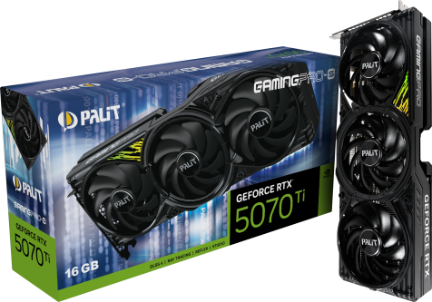 Palit GeForce RTX 5070 Ti GamingPro-S [NE7507T019T2-GB2031U
