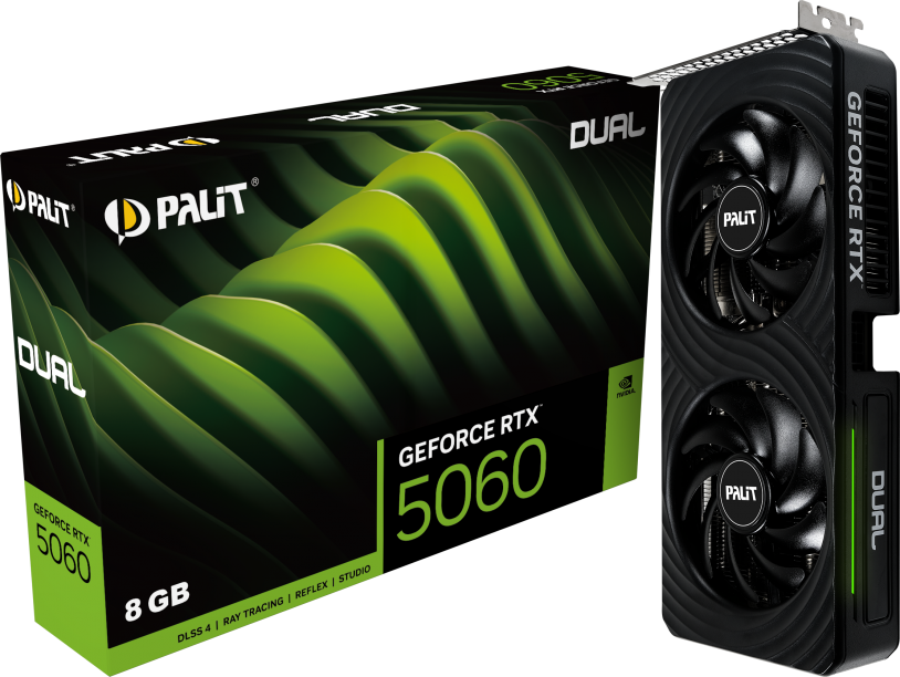 Palit GeForce RTX 5060 Dual [NE75060019P1-GB2063D] | SoloTodo.cl