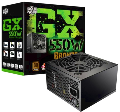 Cooler Master Gamer Xtreme GX-550W (550 W) | SoloTodo.cl