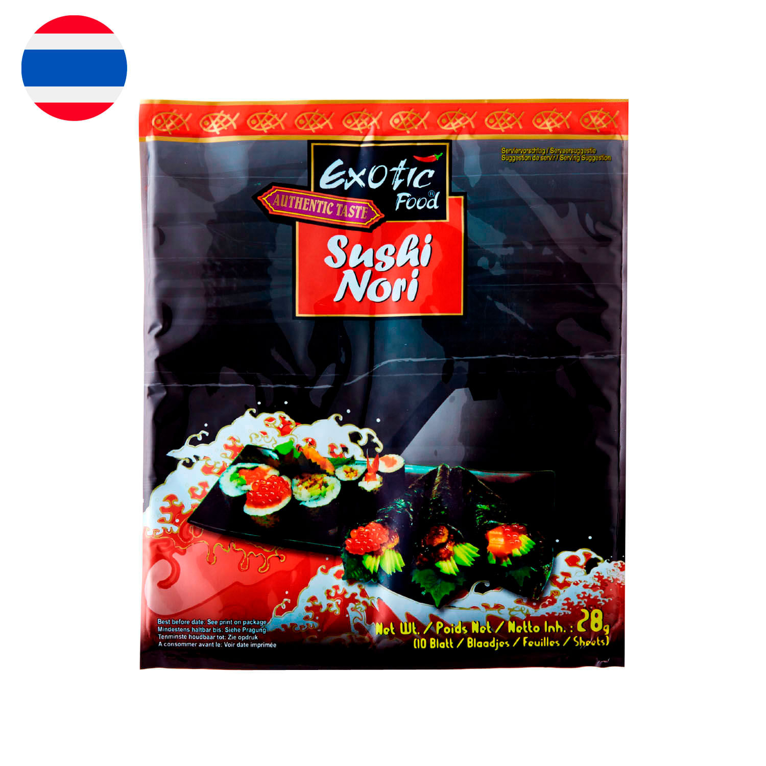 Exotic Food Sushi Nori (28 g.) | SoloTodo.cl